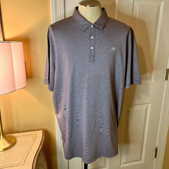NWT Travis Mathew FCA Fellowship Christian Athletes Zinna Polo Shirt Sz XXL 2XL - Picture 1 of 7